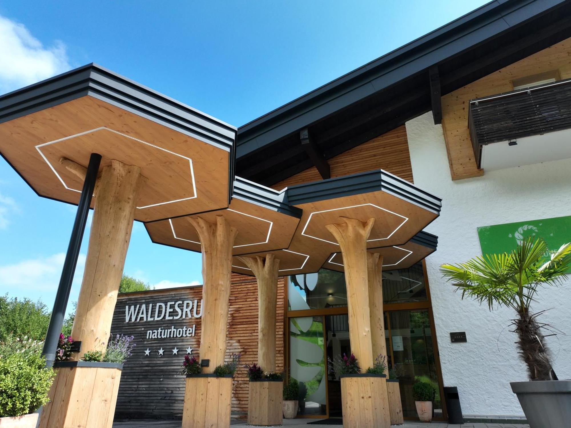 Naturhotel Cafe Waldesruhe Oberstdorf Bagian luar foto