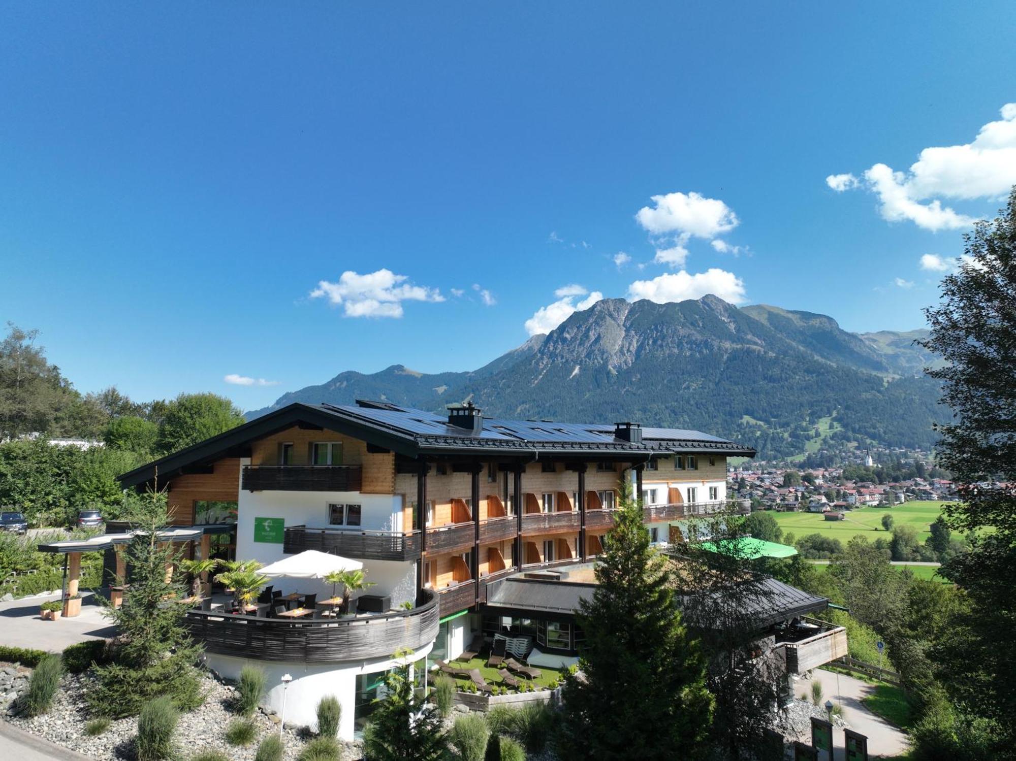 Naturhotel Cafe Waldesruhe Oberstdorf Bagian luar foto