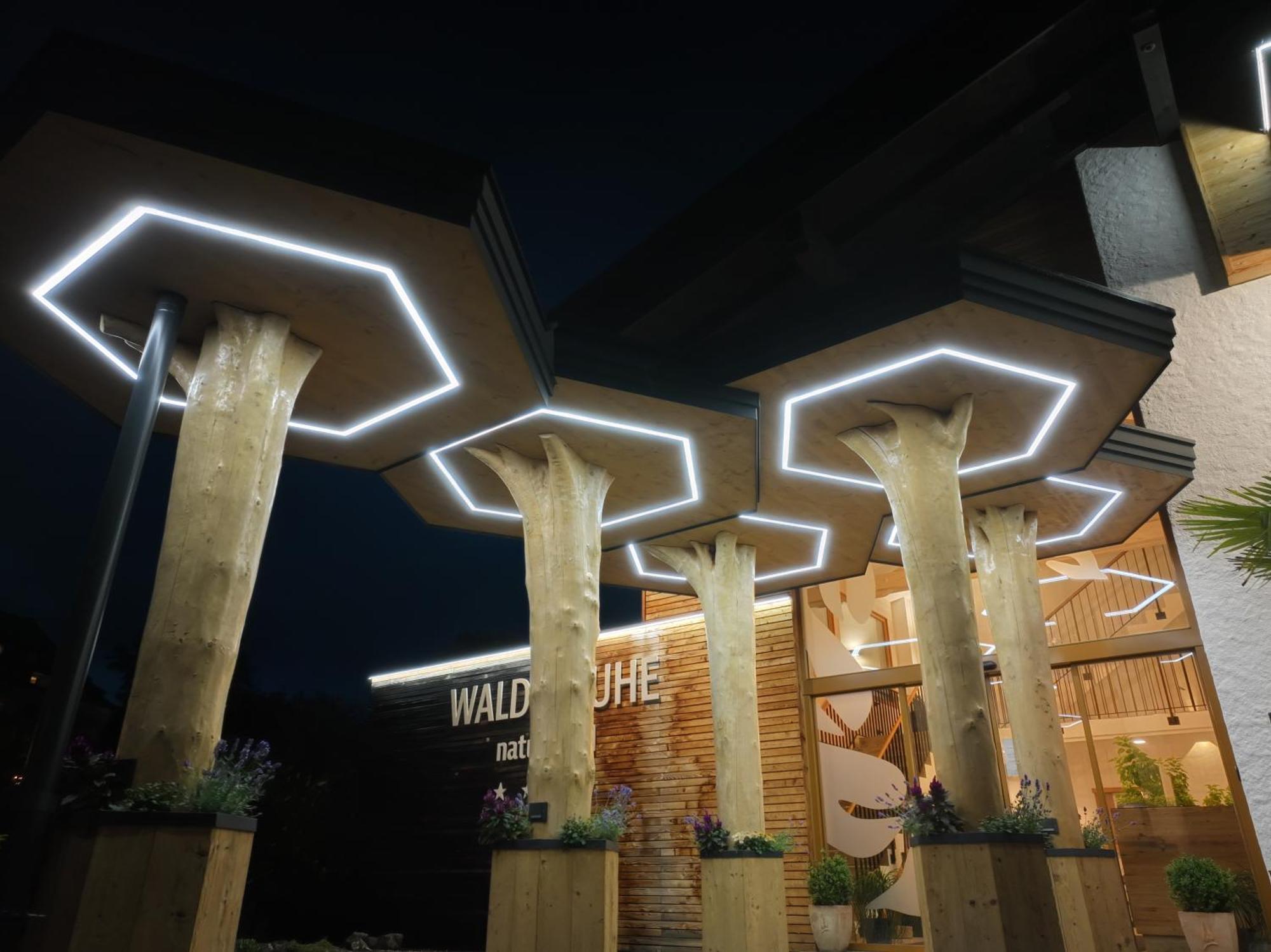 Naturhotel Cafe Waldesruhe Oberstdorf Bagian luar foto